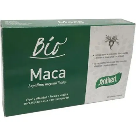 Santiveri Maca Pianta 60 Capsule - Integratore per Energia e Vitalità