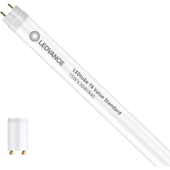 Ledvance Tubo LED T8 15W 1800lm 840 Bianco Freddo 120cm