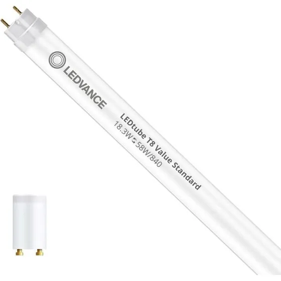 Ledvance Tubo LED T8 18.3W 150cm 840 Bianco Freddo