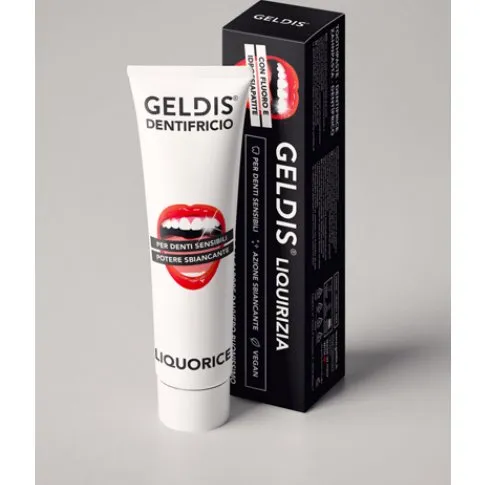 Geldis Dentifricio Denti Sensibili Aroma Liquirizia 100 ml