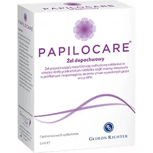 Papilocare Gel Vaginale 7 Cannule Monodose da 5 ml