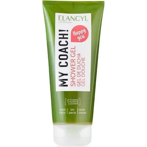 Elancyl My Coach Gel Doccia Tonificante al Guaranà, 200 ml