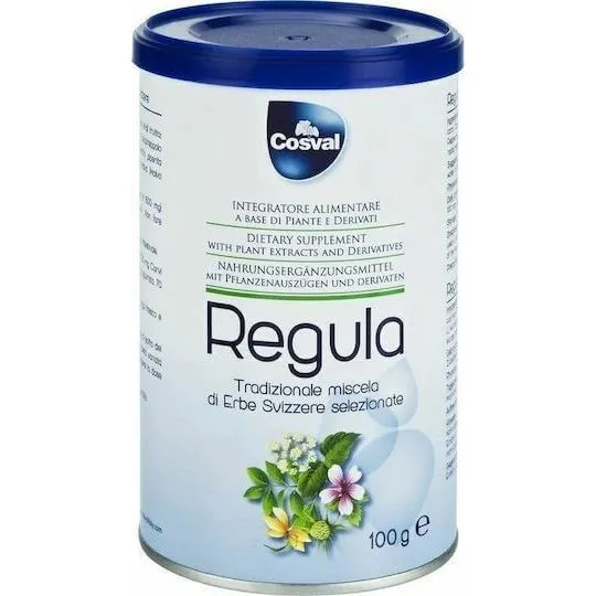 Regula Tradizionale Miscela di Erbe Svizzere Integratore Intestinale 100 g
