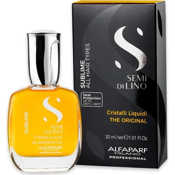 Alfaparf Milano Semi Di Lino Sublime Cristalli Liquidi 30 ml