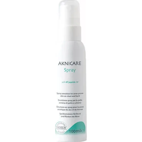 Synchroline Aknicare Emulsione Spray per Schiena e Décolleté 100ml