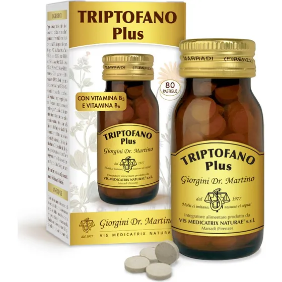Dr. Giorgini Triptofano Plus Integratore Umore e Stress 80 Pastiglie