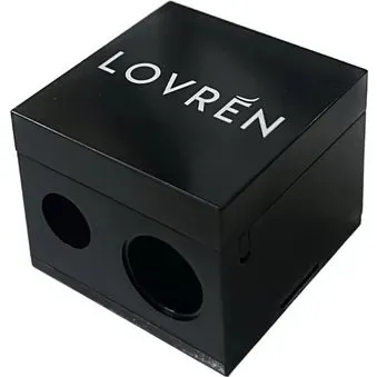 Lovren Temperino Professionale Doppio Foro con Contenitore
