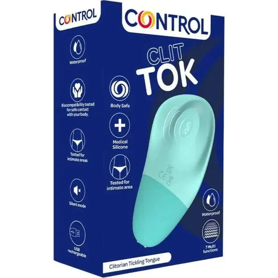 Control Clit Tok Stimolatore Clitorideo Ricaricabile