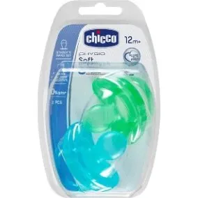Chicco Ciuccio morbido in silicone Physioforma 12-36 mesi - 2 pezzi