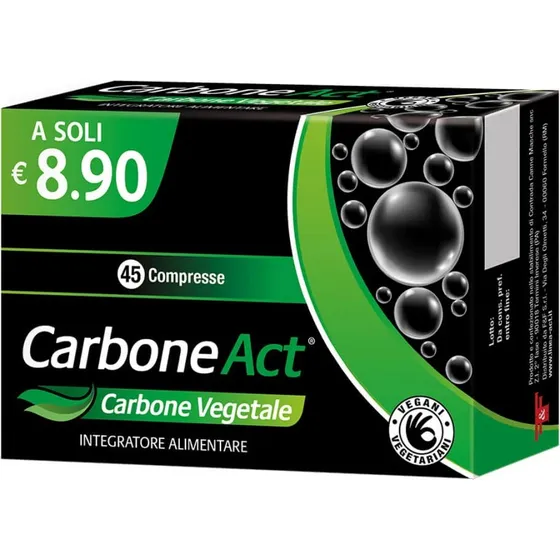 Carbone Act Compresse 45 g