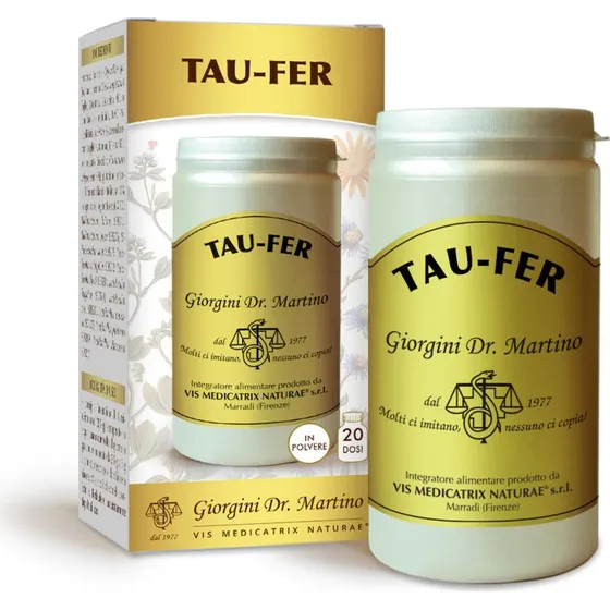 Dr Giorgini Tau-Fer Polvere 100 g - Integratore Taurina e Ferro