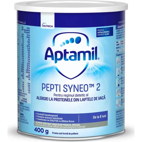 Aptamil Pepti Syneo 2 400g - Alimento a fini medici speciali
