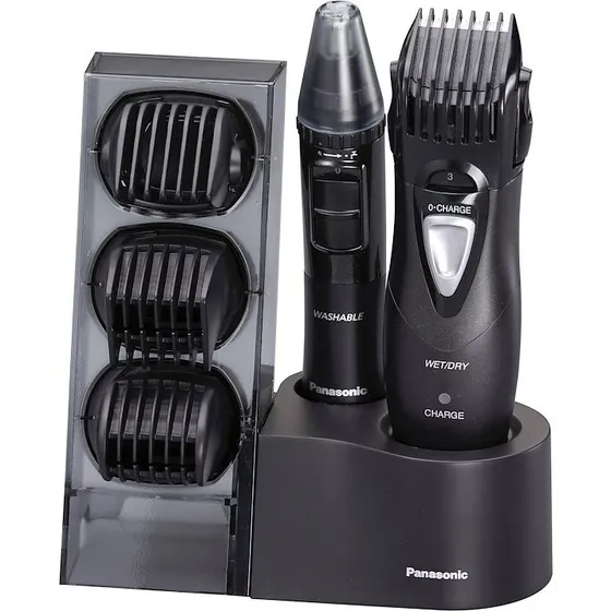 Panasonic ER-GY10 Kit Multigrooming Wet & Dry Nero/Silver