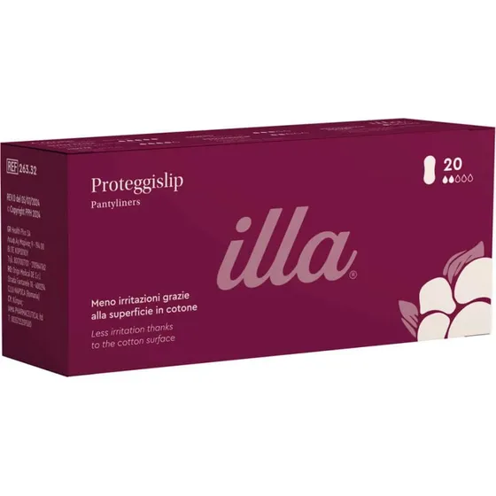 Illa Proteggislip Assorbenti Cotone 100% - 20 pezzi