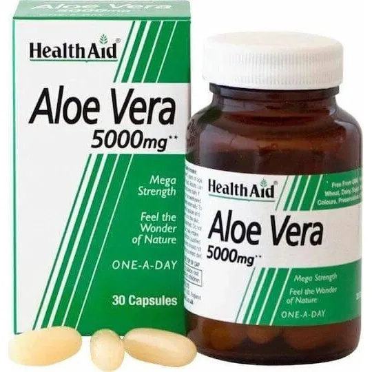 Health Aid Aloe Vera 30 capsule molli