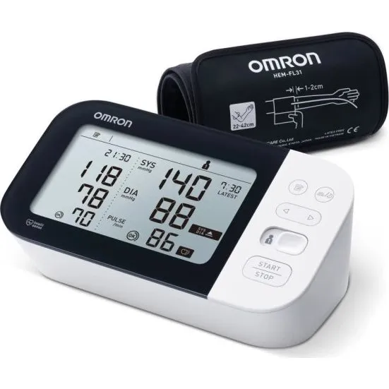 Omron M7 Intelli IT AFib Misuratore Pressione da Braccio