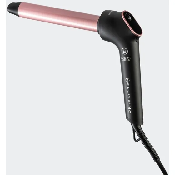 Bellissima Sublime Curl Arricciacapelli a L 25 mm Nero/Rosa