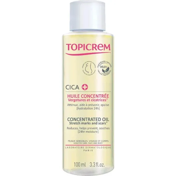 Topicrem Cica Olio Concentrato per Smagliature e Cicatrici 100ml