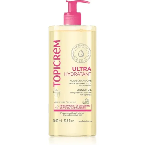 Topicrem Olio Doccia Delicato Viso e Corpo 1000ml