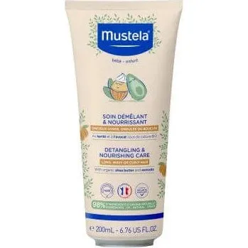Mustela Crema Nutriente Districante per Capelli, 200 ml