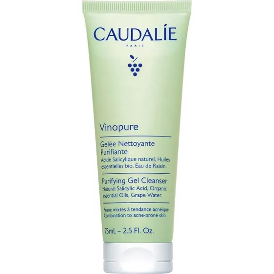 Caudalie Vinopure Gel Detergente Purificante Viso - 75ml