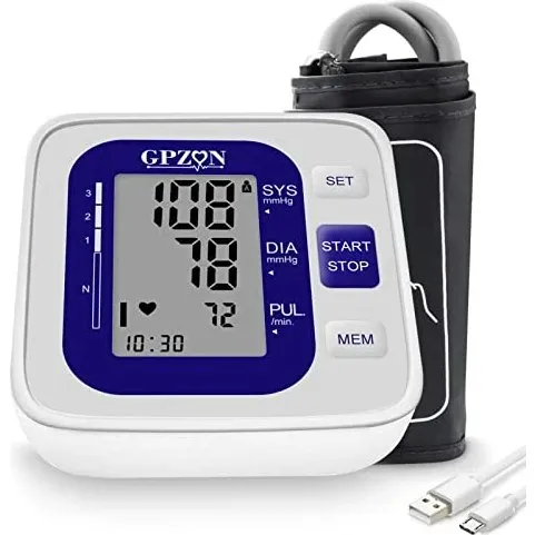 GPZON Misuratore Pressione da Braccio B26  Polsino 2240 cm