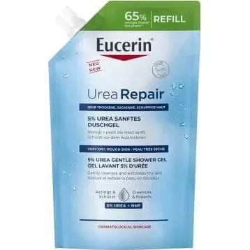 Eucerin Urea Repair Gel Doccia Riparatore con Urea al 5%, 400 ml