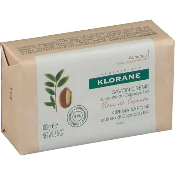 Klorane Crema Sapone Fiore di Cupuaçu 100g - Pelle Secca