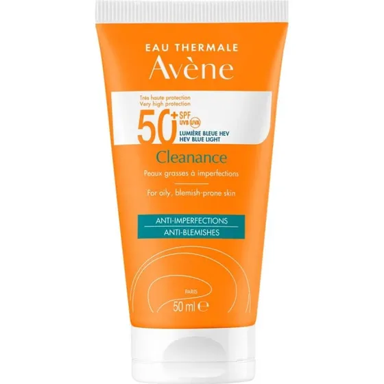 Avène Cleanance Protezione Solare Viso SPF50+ Pelle Grassa 50ml