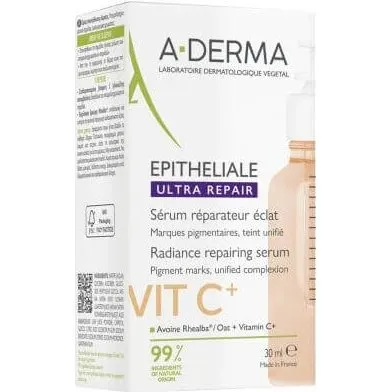 A-Derma Epitheliale Ultra Repair Siero Riparatore Vitamina C+ 30 ml