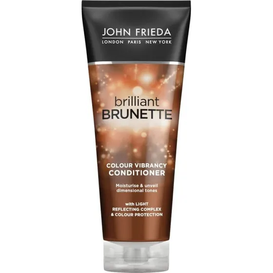 John Frieda Brilliant Brunette Balsamo Idratante per Capelli Scuri 250 ml