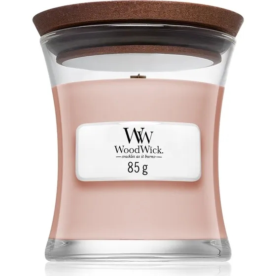 WoodWick Candela Mini Clessidra Vaniglia e Sale Marino 85g