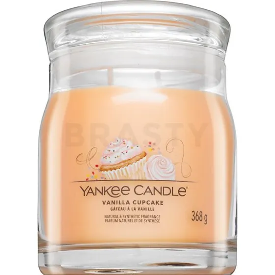 Yankee Candle Signature Vanilla Cupcake - Candela Profumata Media