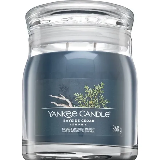Yankee Candle Bayside Cedar Signature Candela Profumata Medium