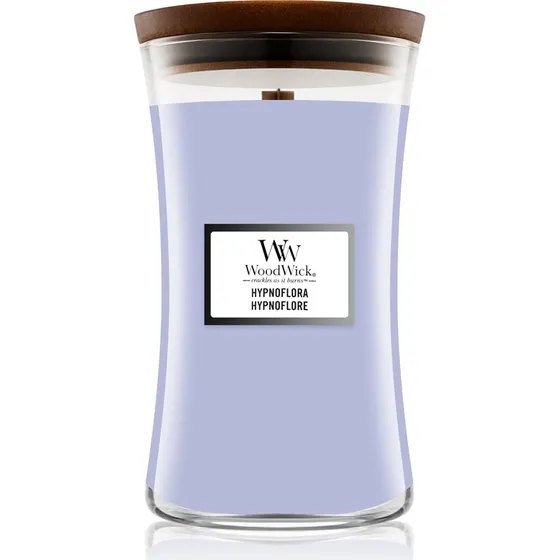Woodwick Hypnoflora Grande Candela Profumata Fiore di Luna