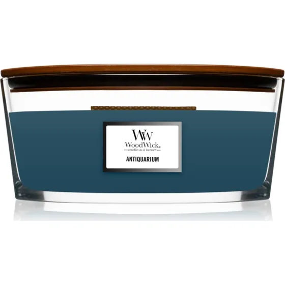 WoodWick Antiquarium Ellipse Candela Profumata con Stoppino in Legno