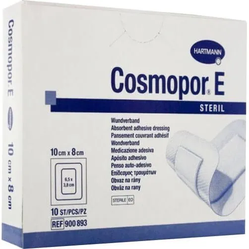 Hartmann Cosmopor E Medicazione Sterile 10x8 cm, 25 pz