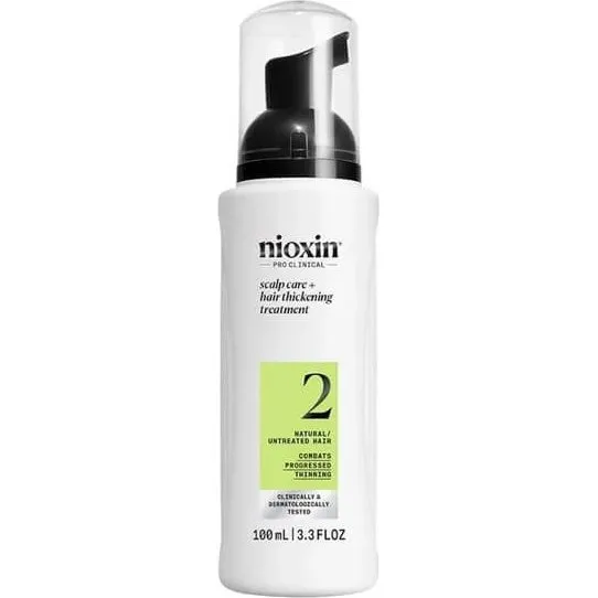 Nioxin System 2 Scalp Care + Hair Thickening Treatment, 100 ml