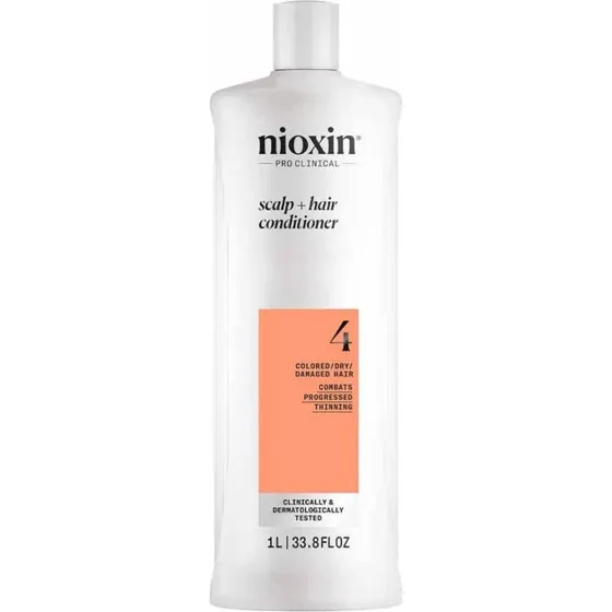 Nioxin System 4 Balsamo per Capelli Colorati e Danneggiati 1L