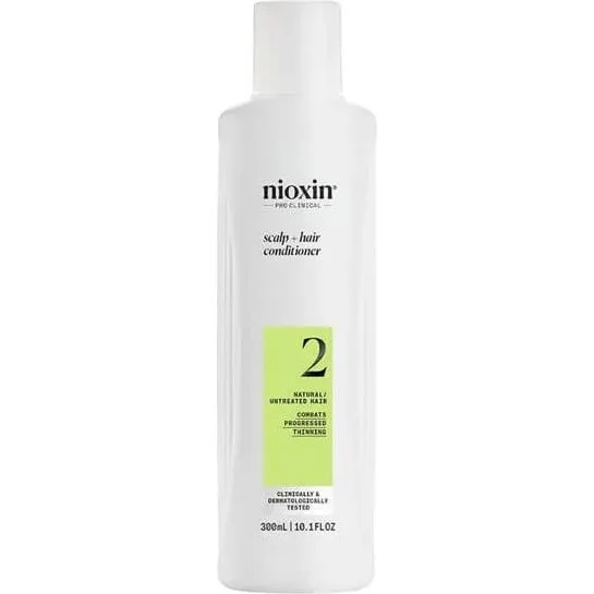 Nioxin System 2 Balsamo per Capelli Naturali con Diradamento 300 ml