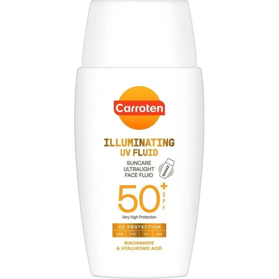 Carroten Illuminating UV Face Fluid SPF50+ 50ml