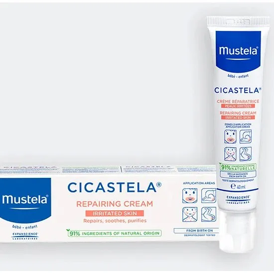 Mustela Cicastela Crema Riparatrice per Neonati e Bambini 40ml