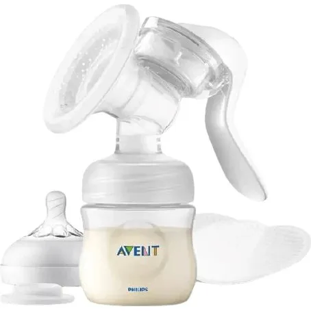 Tiralatte manuale Philips Avent con inserto in silicone morbido