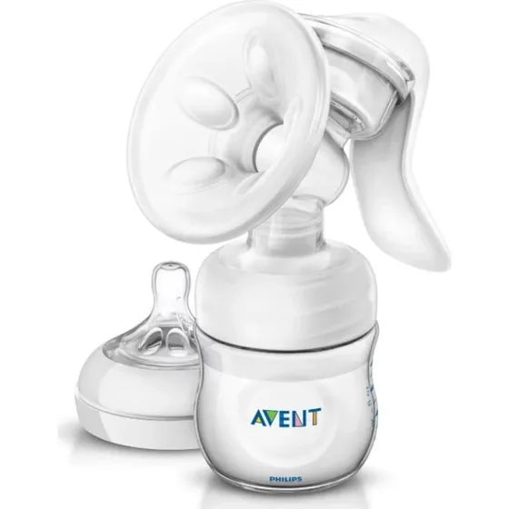 Philips Avent Tiralatte Manuale Natural con Contenitori di Stoccaggio