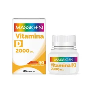 Massigen Vitamina D 2000 UI 90 Capsule Softgel