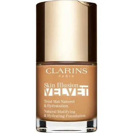 Clarins Skin Illusion Velvet 114N - Fondotinta Opacizzante e Idratante