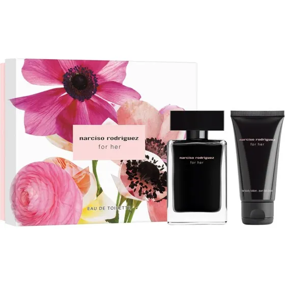 Narciso Rodriguez For Her Eau de Toilette 50ml + Body Lotion 50ml