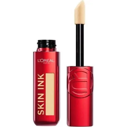 L'Oreal Paris Infaillible Skin Ink 130 Light Cool - Fondotinta e Correttore 2 in 1