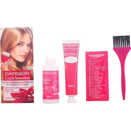 Garnier Color Sensations 7.0 Biondo - Tinta per Capelli Permanente