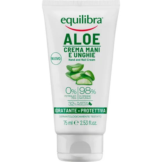 Equilibra Crema Mani e Unghie all'Aloe Vera 75 ml